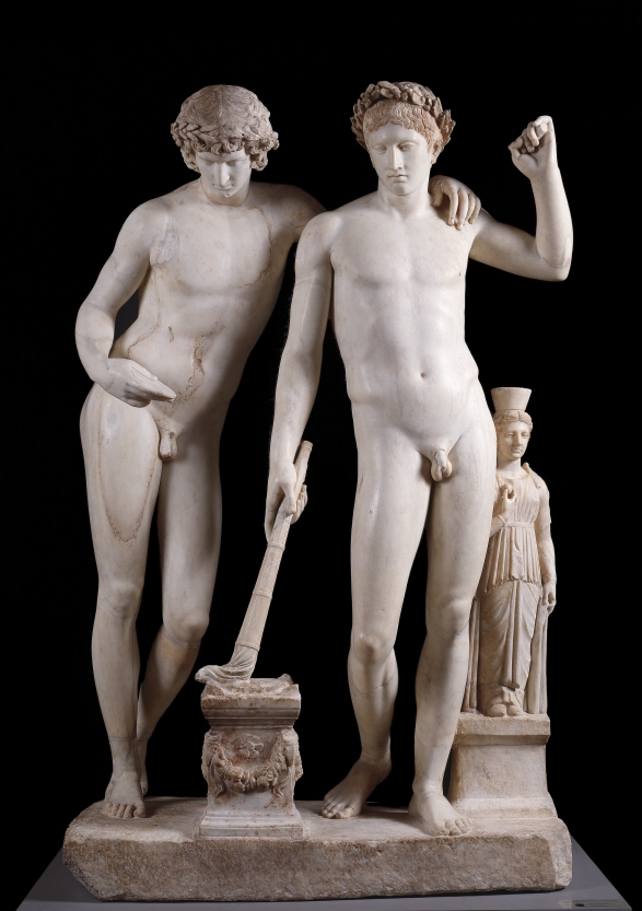 Other authors identified these statues as the brothers Castor and... 